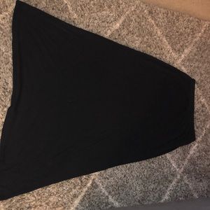 Long Black Skirt